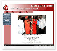 web_development at hubli_ livebloodbank.com