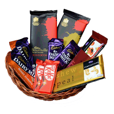 Basket of Choco Christmas