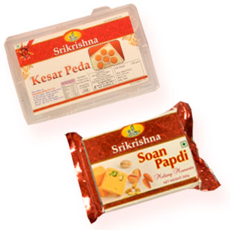 KESARA-PEDA + SOAN-PAPDI