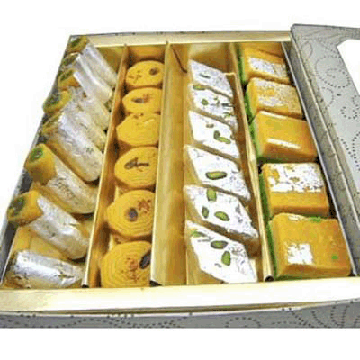 Assorted Kaju Sweets to hubli