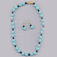 Sky blue colur beads