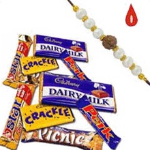Assorted chocolates With 1 Rakhi